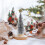 Mini décorations de sapin de Noël à pointe blanche (12 pièces) 3