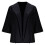 Giacca casual da donna elasticizzata con scollo quadrato e maniche a 3/4 4