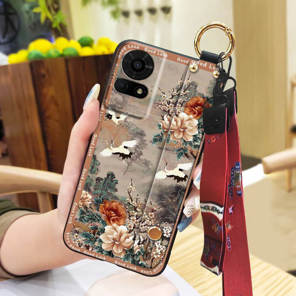 Tcl 50Le/T510spp Phone Case Â Soft, Shockproof, Waterproof Silicone Case With Wristband, Dirt-Resistant, Kickstand, Protective Back Cover 9493189678657