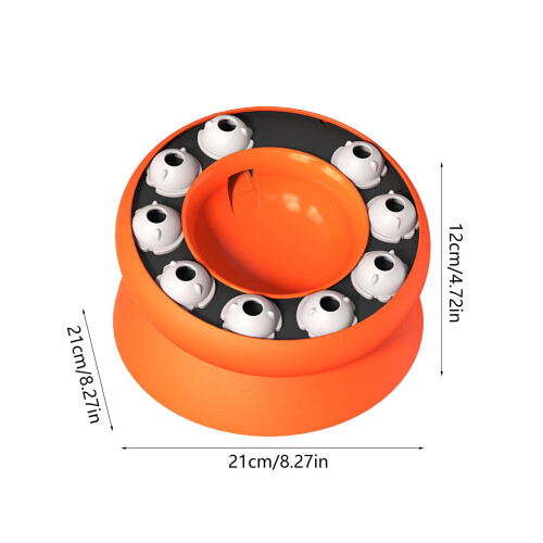 Gamelle rotative pour chat, en plastique alimentaire, 1 pièce 2