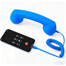 Retro Phone Handset Type-C Black
