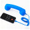 Retro Phone Handset Type-C Black 1