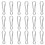 30pcs Multi Use Flagpole Hook For Replacement Durable Flag Clips Flag Accessories Heavy Duty Flagpole Hardware Replacement Parts 6