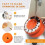 Gamelle rotative pour chat, en plastique alimentaire, 1 pièce 5