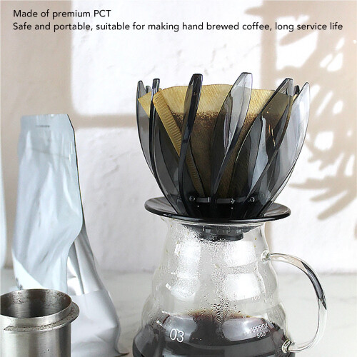 Blütenförmiger PCT-Pour-Over-Kaffeefilter (1-4 Tassen) 1