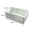 Dollhouse Storage Basket 1:12 Scale White 7