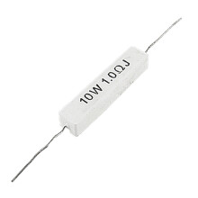 7 Pcs Wirewound Cement Resistor, 5 Pcs 10W 1.0 Ohm & 2 Pcs 20W 8 Ohm