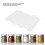 4-Tier Spice Drawer Transp Large Cap 30x41.9cm 4