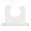 Sturdy Acrylic Baseball Bat Wall Mount Holder, 2pcs 10x4x7cm 11