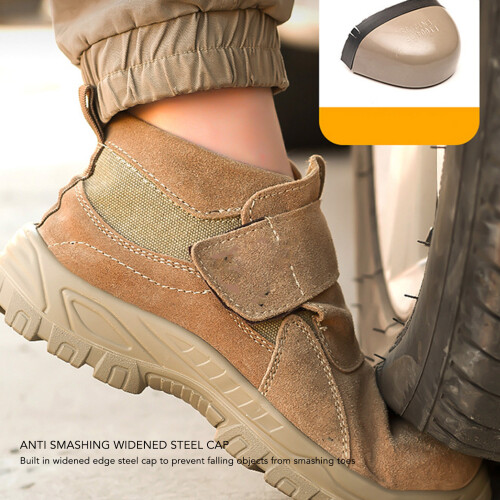 05 Type 41 Khaki Men Safety Shoes Fire-Resistant 2