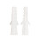 Sturdy Acrylic Baseball Bat Wall Mount Holder, 2pcs 10x4x7cm 14