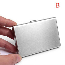 Fashion Aluminum Antimagnetic Card Blocking Hard Case Wallet for Organizing Credit Cards and Business Cards