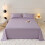 Tupukom Bed Sheets Twin/Full/King/Queen Size Sheet Lightweight Super Soft, Comfortable Easy Care Microfiber 1