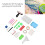 105P Rhinestone Painting Tools Kit with Multi Grid Storage Case & Roller 4