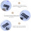 2 Boxes/284pcs Plastic Doll Eyes Safe Eyes for DIY Puppet Bear Craft 6
