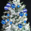 Christmas Ball Ornaments Set Blue 40 Pieces 5