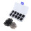2 Boxes/284pcs Plastic Doll Eyes Safe Eyes for DIY Puppet Bear Craft 1