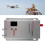 FPV 1.2G 1.3G VRX Receiver 12CH Digital Display for Long Range FPV Drone RC Model 5