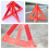 Triangle Warning Sign Reflective Road Safety 3 pcs 5