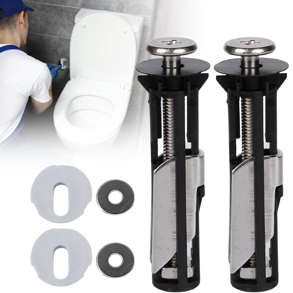 Heavy Duty Toilet Seat Bolt Kit, Secure And Durable Toilet Fasteners For Easy Installation 9464372724642