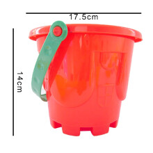 Kids Beach Sand Toy Set 7Pcs Educational Water Play Tools with Rake Shovel Bucket for Outdoor