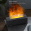Flame Aroma Diffuser 320ml 268.410cm Blue Flame 8