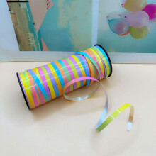 Metallic Curling Ribbon, Crimped Balloon Gift Wrap, 100-Yard Shiny Craft Decoration for Christmas, Birthday, Wedding – AS-C-001