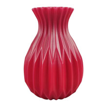 Ceramic Hydroponic Vase With Transparent Design, Desktop Flower Arrangement Decor