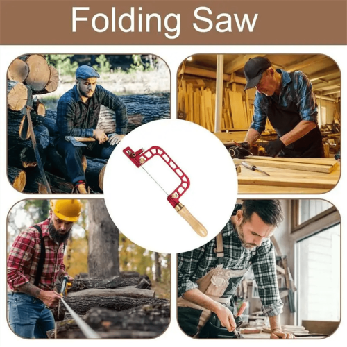 Steel Frame Coping Saw Engraving Hand Wire Cutting Saws Efficient Tool Self-Cleaning WithHandle B New 1