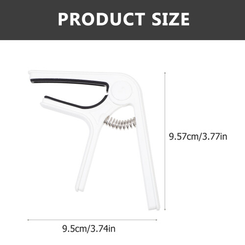 Guitar Capo Professional Design White 1 Pack 1