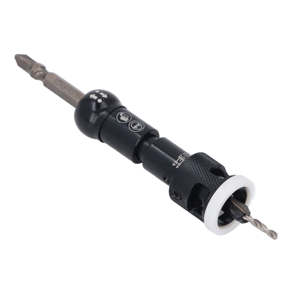 Limit Countersink Drill Set With Adjustable Depth, 2000 Screw Caps, 5.91"7.87" Woodworking Tool 9464372726738