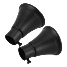 2pcs Curtain Rod Finals Decorative Curtain Pole End Window Curtain Rod Finials