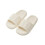 Damesdoucheslippers beige, antislip, sneldrogend en comfortabel. 4