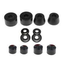 PU Skateboard Bushing Replacement Spare Parts Nuts Truck Skateboard Black