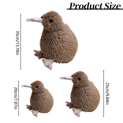 Λούτρινο παιχνίδι Kiwi Bird με μαλακή γούνινη κούκλα 1 τεμάχιο 2