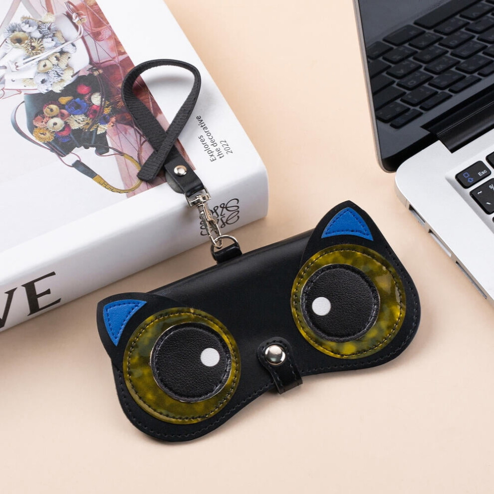 Portable Eyeglasses Case Myopia Glasses Storage Bag Student Cute Cartoon Eyeglasses Box Sunglasses Protective Case