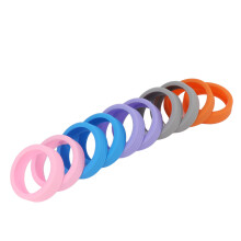 Couvre-roues de valise en silicone coloré, anti-bruit et absorption des chocs