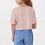 Top corti estivi da ragazza, magliette oversize a girocollo, a maniche corte, basic. 3
