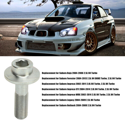 13199AA010 Camshaft Sprocket Bolt, 2.5L Upper Cam 2