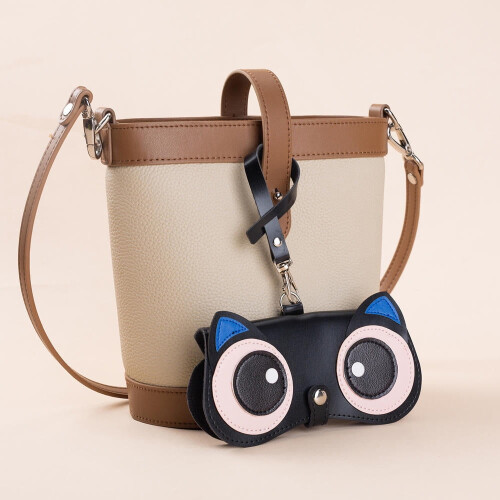 Portable Eyeglasses Case for Myopia Glasses 1 Pack 2