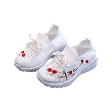 Kids Sock Shoes White Athletic Sneakers for 8-9 Years