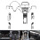 Black Motorcycle Drink Bottle Cup Holder Mount for ATV 3