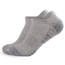 No Show Socks Herre, Ankelsokker, Low Cut Sokker Herre, Basketball Sportsokker Sommersokker, Løbesokker, Grå XL
