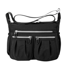 Kabelka cez rameno pre dámy, priestranná taška s viacerými vreckami, dámska crossbody kabelka, módna taška s vrchnou rukoväťou