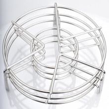 Alele 7" Stainless Steel Steam Rack – Compatible with Instant Pot & Electric Pressure Cookers, 3-Pack