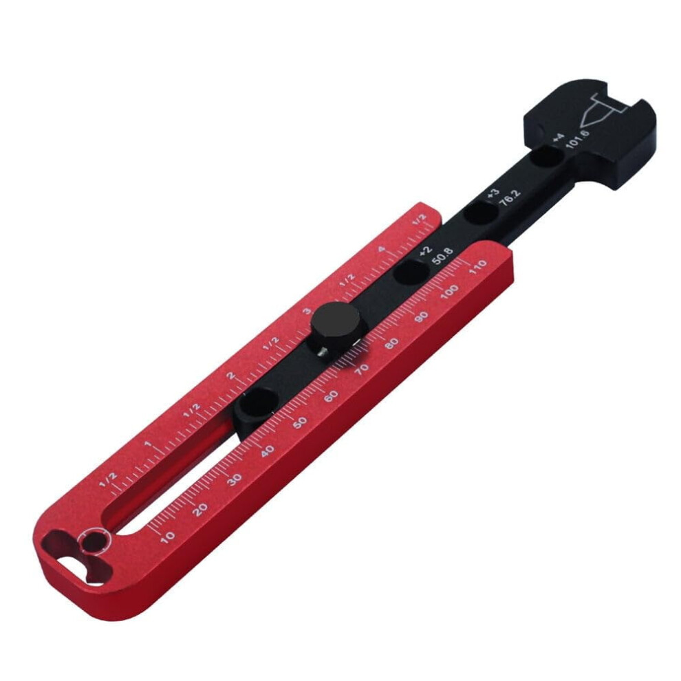 Adjustable Woodworking Drawing Compass For Metric/Inch Circular Markings, Fixed-Point Circle Scriber Tool 9327961855267