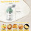 Portable Manual Egg Spinner for Golden Egg – Wireless, 6