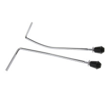 Replacement Metal Bass Drum Legs For Percussion Instrument Parts, 1 Pair