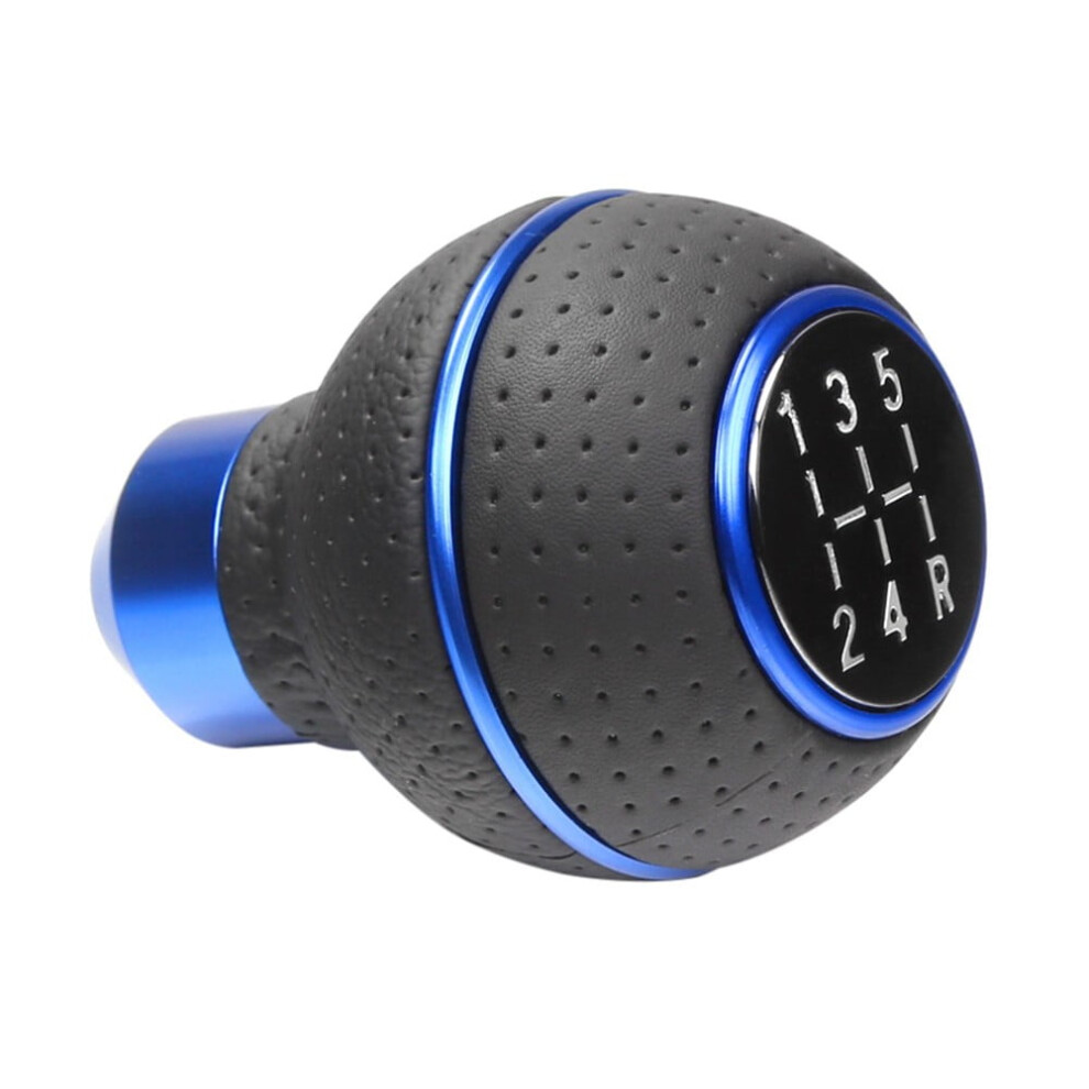 5 Speed Aluminum Manual Gear Stick Shift Knob Head Shifter Lever 9327961856592