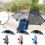 Motorcycle Phone Holder with Rainproof Sunshade for 1